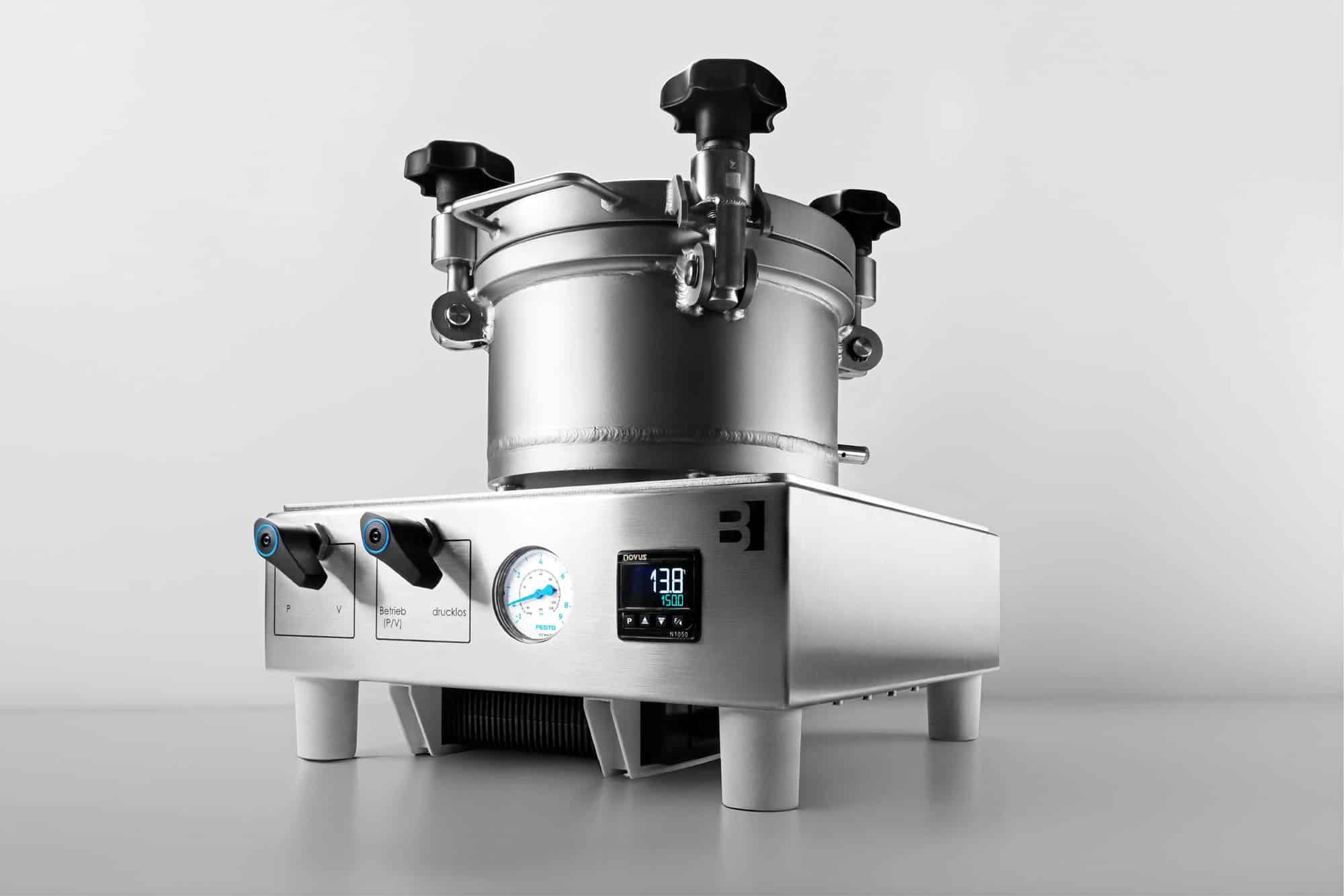 Temperierte Druck- Vakuum- Prozesskammer