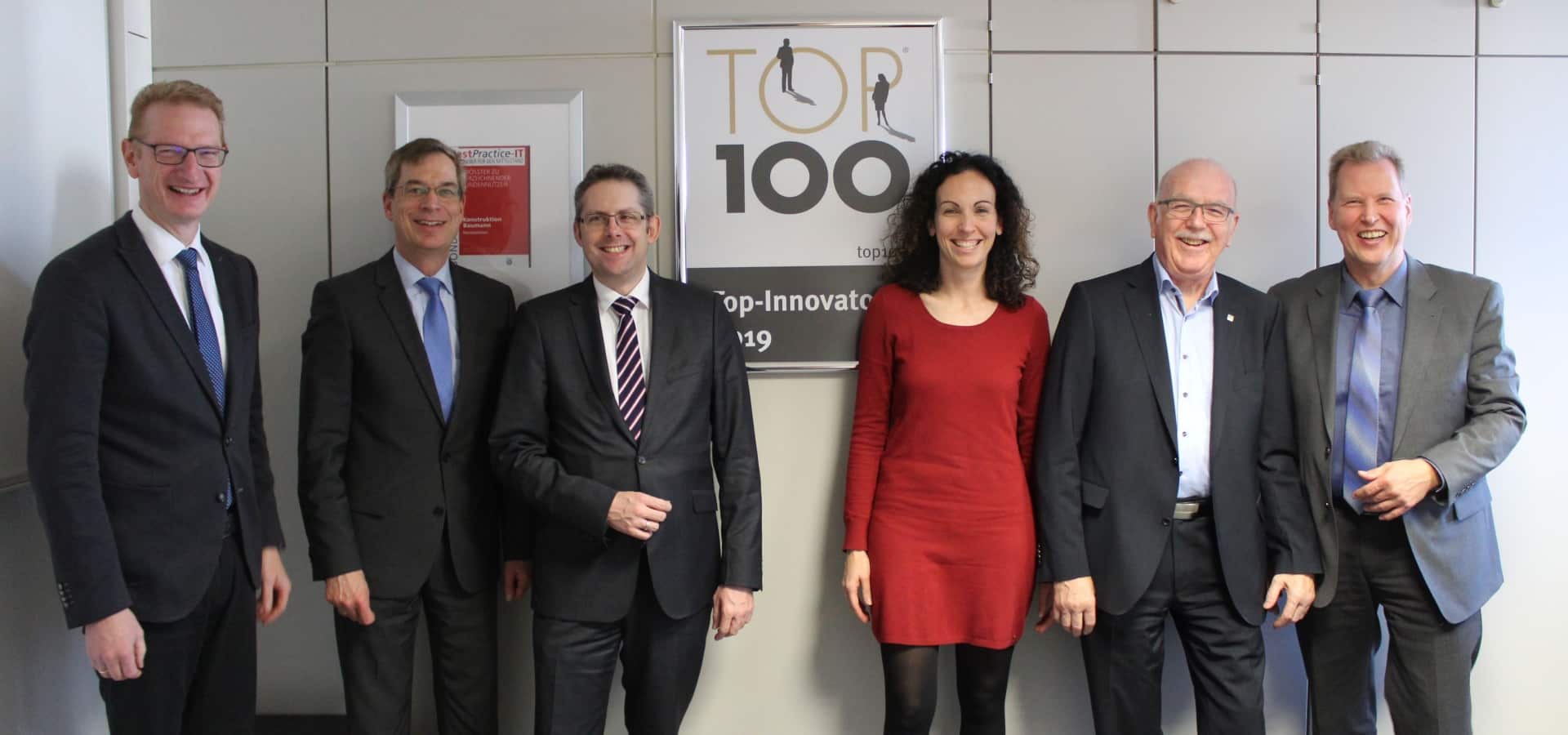 Landrat Hurth bei BAUMANN